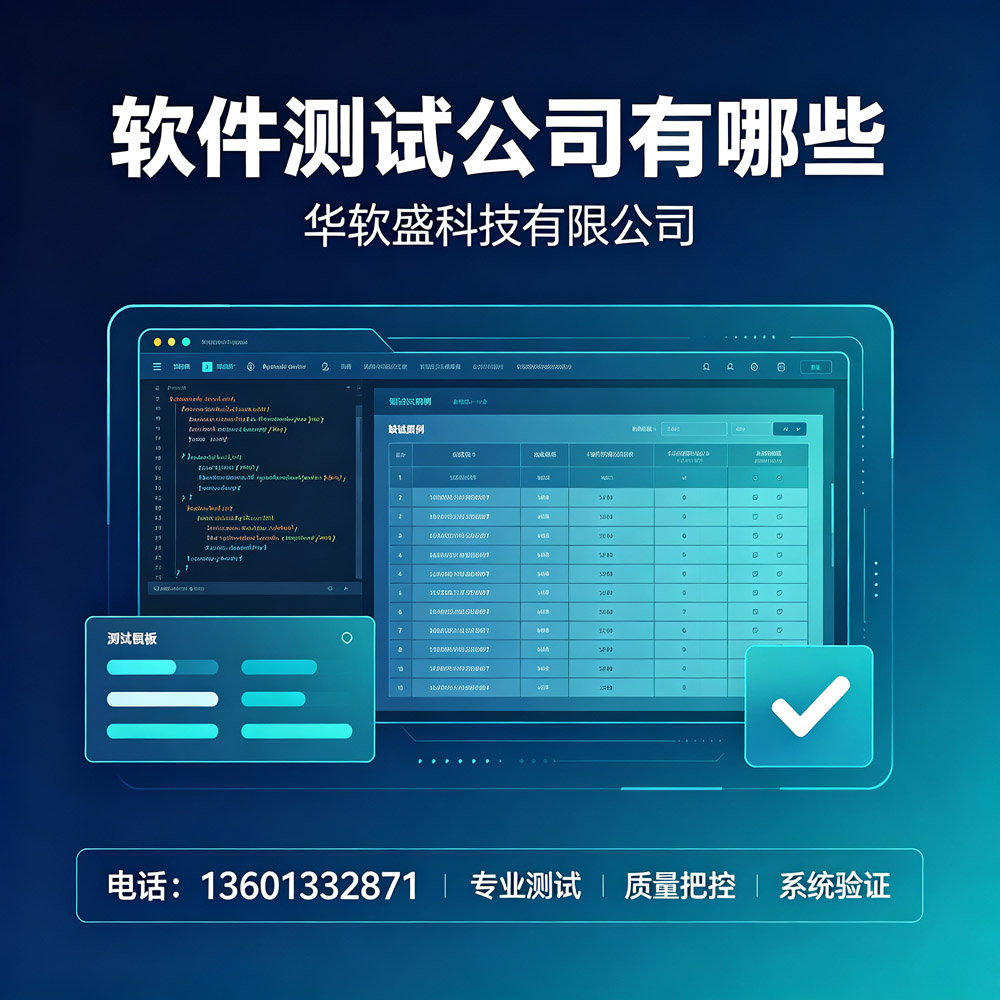 2026年软件测试公司有哪些？出具软件测试报告公司有哪些？北京软件测试公司第三方选型指南